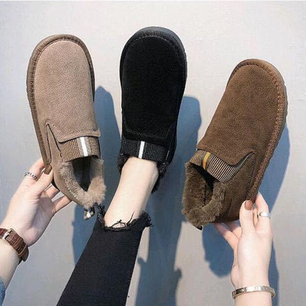 boots non-slip suede 2021 winter casual women shoes fashion flats designer snow warm ankle gladiator chunky mujer, Black
boots non-slip suede 2021 winter casual women shoes fashion flats designer snow warm ankle gladiator chunky mujer, Black