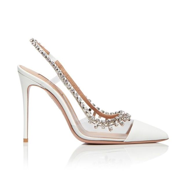 summer rhinestones woman pointed toe high heel sandal women pvc slingback crystal sandals, Black
summer rhinestones woman pointed toe high heel sandal women pvc slingback crystal sandals, Black