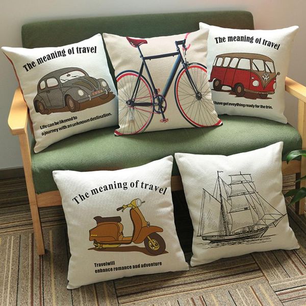 cushion/decorative pillow vintage cushion old car bicycle printed square 18" decorative sofa throw pillows funda cojines product beige
cushion/decorative pillow vintage cushion old car bicycle printed square 18" decorative sofa throw pillows funda cojines product beige
