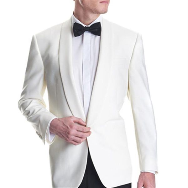 tailor made ivory coat with black pant groom tuxedos men suits 2 pieces(jacket+pants+tie) slim bridegroom groomsman blazer 613 men's &, White;black
tailor made ivory coat with black pant groom tuxedos men suits 2 pieces(jacket+pants+tie) slim bridegroom groomsman blazer 613 men's &, White;black