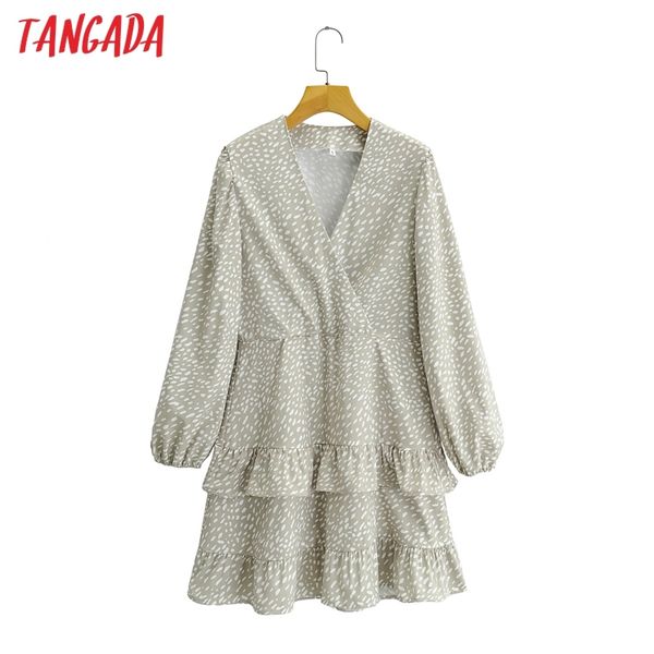 fashion women leopard print ruffles v neck long sleeve high street ladies mini dress sy116 210416, Black;gray
fashion women leopard print ruffles v neck long sleeve high street ladies mini dress sy116 210416, Black;gray