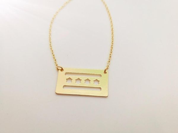 fashion simple chicago flag necklace american usa city necklaces united states us state pendant, Silver
fashion simple chicago flag necklace american usa city necklaces united states us state pendant, Silver
