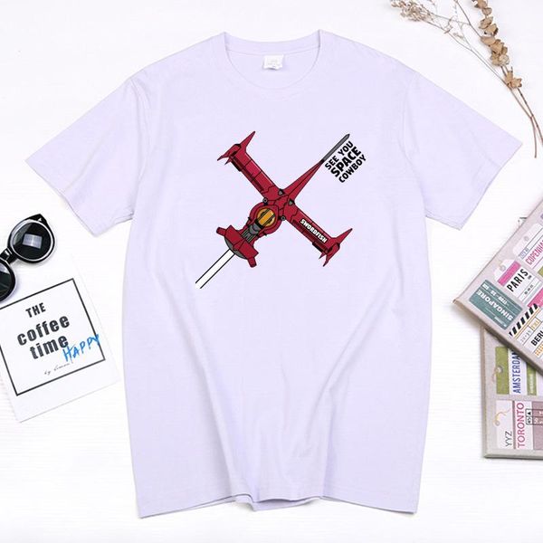 women's t-shirt childhood reminiscence anime cowboy bebop see you space printed harajuku gothic style otaku tshirt camisetas, White
women's t-shirt childhood reminiscence anime cowboy bebop see you space printed harajuku gothic style otaku tshirt camisetas, White