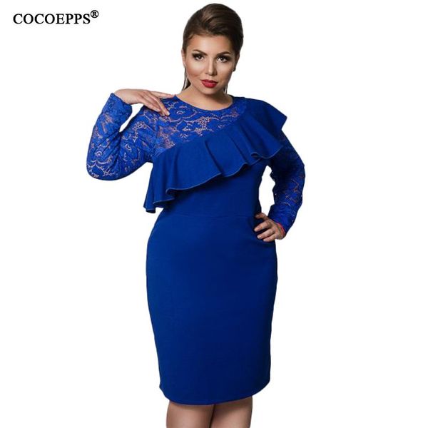 casual dresses vintage lace women dress 2021 winter fashion plus size ruffles bodycon big party 5xl 6xl vestidos, Black;gray
casual dresses vintage lace women dress 2021 winter fashion plus size ruffles bodycon big party 5xl 6xl vestidos, Black;gray