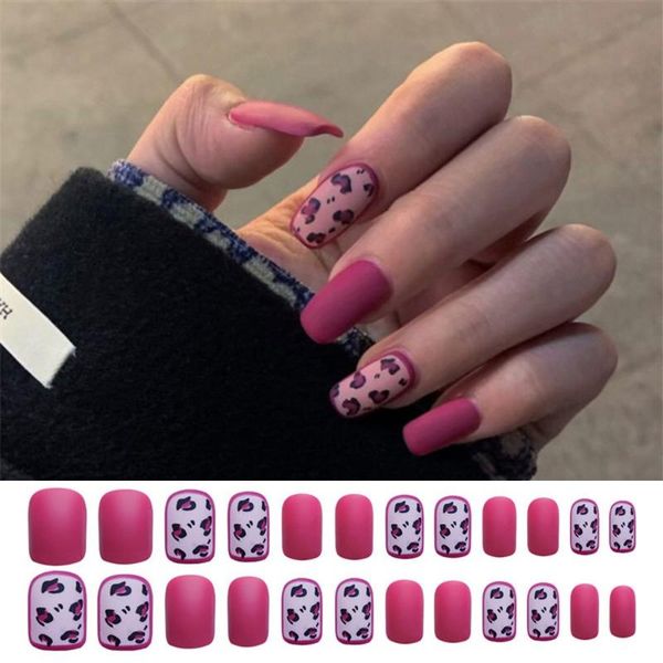 false nails press on full cover manicure tool detachable fake leopard square head nail tips wearable, Red;gold
false nails press on full cover manicure tool detachable fake leopard square head nail tips wearable, Red;gold