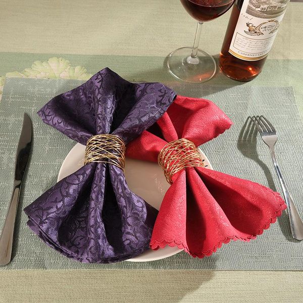 napkin rings 8pcs/metal art iron wire golden ring table setting decorations used for family gathering and western occasions
napkin rings 8pcs/metal art iron wire golden ring table setting decorations used for family gathering and western occasions