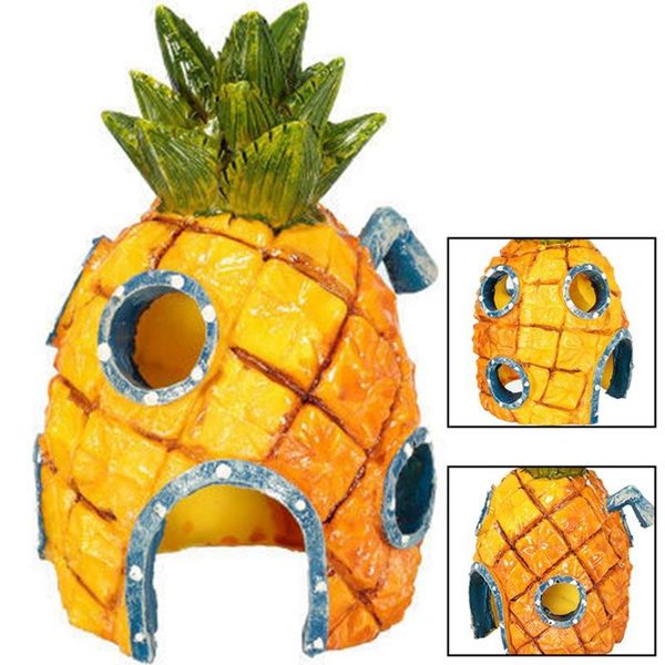 creative cartoon fish tank decoration mini aquarium resin landscaping squidward pineapple funny house for shrimp and crab decorations
creative cartoon fish tank decoration mini aquarium resin landscaping squidward pineapple funny house for shrimp and crab decorations