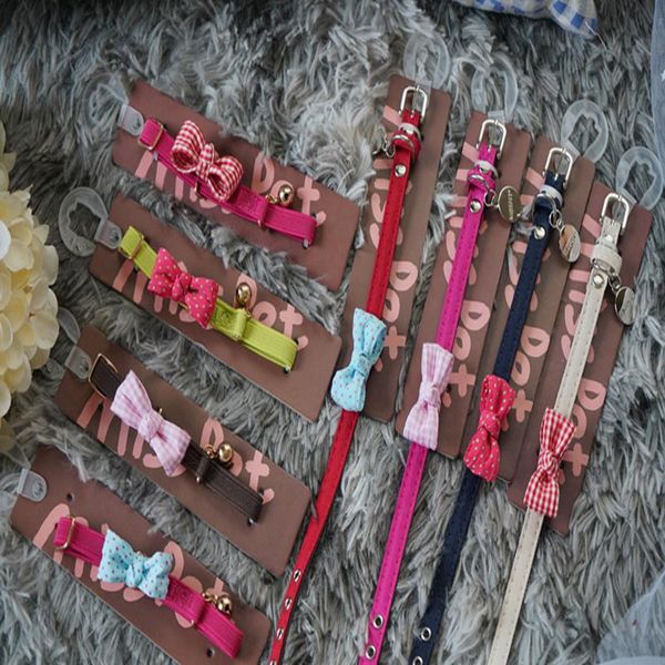 dog collars & leashes misspet cat collar pet gold bell metal