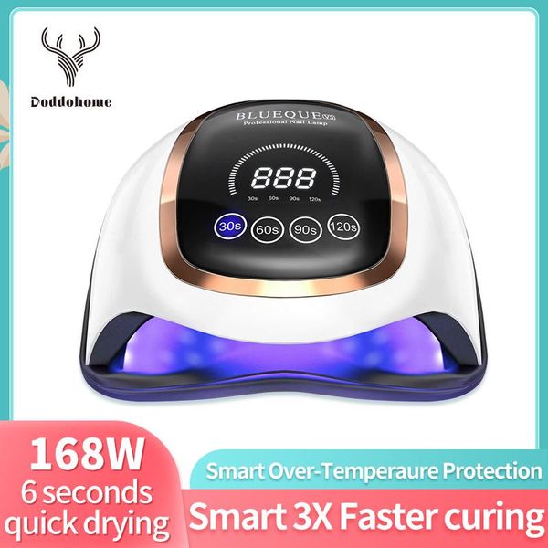 nail dryers dodoohome 168w lamp uv for curing all gel manicure diy base design of art and not hurt the hands
nail dryers dodoohome 168w lamp uv for curing all gel manicure diy base design of art and not hurt the hands