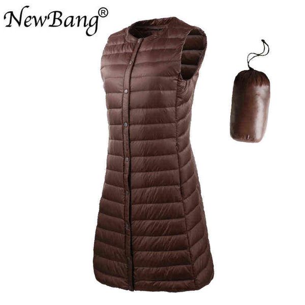 bang 3xl ultra light down women's vest sleeveless white duck women long warm s windproof 211118, Black
bang 3xl ultra light down women's vest sleeveless white duck women long warm s windproof 211118, Black