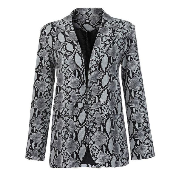 women's jackets women vintage snake print coats female fashion turn down collar long sleeve outerwear #1023 a#4871 rr6t, Black;brown
women's jackets women vintage snake print coats female fashion turn down collar long sleeve outerwear #1023 a#4871 rr6t, Black;brown