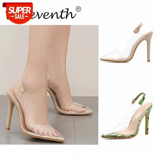 transparent clear shoes european and american sandals pointed toe high heels single women #rt46, Black
transparent clear shoes european and american sandals pointed toe high heels single women #rt46, Black