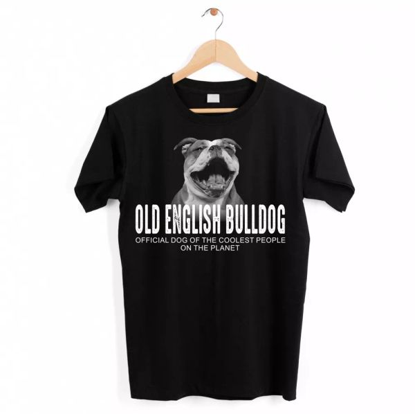 shirt old english bulldog clip official dog cool people funny dog motif t, White;black
shirt old english bulldog clip official dog cool people funny dog motif t, White;black