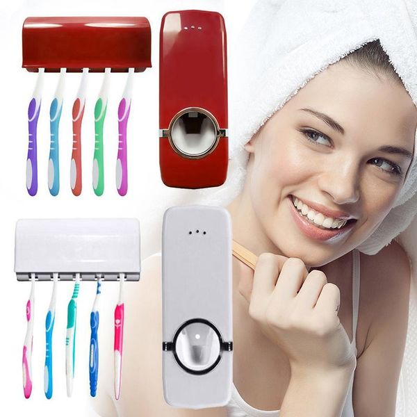 1pc dust-proof automatic toothpaste dispenser toothbrush holder wheat straw wall mounted home squeezer bathroom accessory holders
1pc dust-proof automatic toothpaste dispenser toothbrush holder wheat straw wall mounted home squeezer bathroom accessory holders