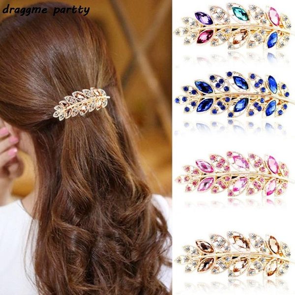 hair clips & barrettes fashion women girls accessories rhinestone crystal pearl hairpin barrette leaf shape clip, Golden;silver
hair clips & barrettes fashion women girls accessories rhinestone crystal pearl hairpin barrette leaf shape clip, Golden;silver