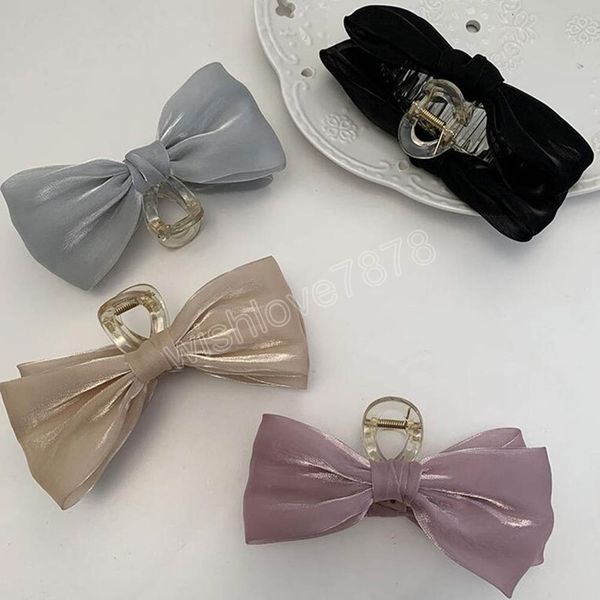 elegant mermaid fairy bow hair clips claws temperament clamps hairpin hair accessories for women girls casual, Slivery;golden
elegant mermaid fairy bow hair clips claws temperament clamps hairpin hair accessories for women girls casual, Slivery;golden