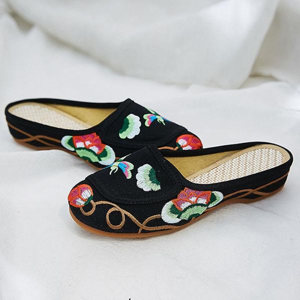 slippers cresfimix women classic black floral embroidery slip on lady casual sweet beige slides pantoufles femmes c6182c
slippers cresfimix women classic black floral embroidery slip on lady casual sweet beige slides pantoufles femmes c6182c