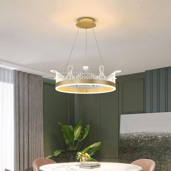 nordic bedroom lamp crown pendant lights modern minimalist light luxury creative personality princess children's room lamps
nordic bedroom lamp crown pendant lights modern minimalist light luxury creative personality princess children's room lamps