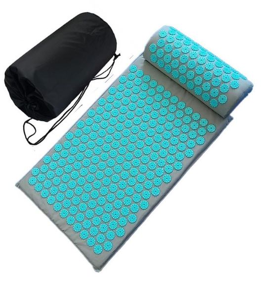 spike acupuncture massage yoga mat cushiont/pillow massager (appro.67*42cm)acupressure cushion stress relieve back body pain mats
spike acupuncture massage yoga mat cushiont/pillow massager (appro.67*42cm)acupressure cushion stress relieve back body pain mats