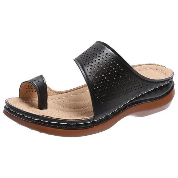 designer shoes women stand alone fashion casual thick-soled hollow flat-bottomed women's sandals large size slippers, Black
designer shoes women stand alone fashion casual thick-soled hollow flat-bottomed women's sandals large size slippers, Black