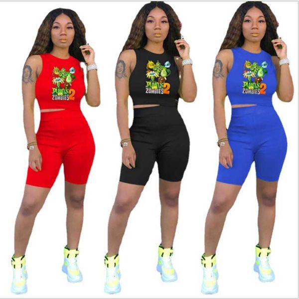 women's tracksuits women print shorts set sleeveless two 2 piece sets active tracksuit sporty summer outfits suits, Gray
women's tracksuits women print shorts set sleeveless two 2 piece sets active tracksuit sporty summer outfits suits, Gray