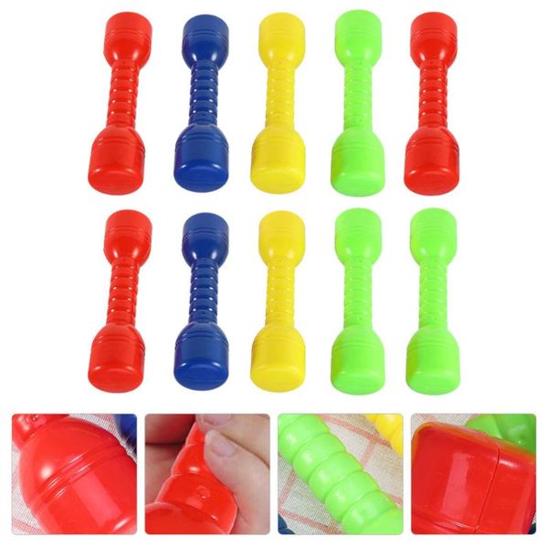 10pcs dumbbells ergonomic exercise fitness plastic barbells small hand bars for children
10pcs dumbbells ergonomic exercise fitness plastic barbells small hand bars for children