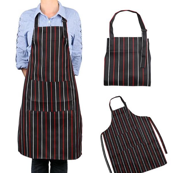 aprons home kitchen chef restaurant waiter adjustable apron black stripe bib for man woman cooking with pockets
aprons home kitchen chef restaurant waiter adjustable apron black stripe bib for man woman cooking with pockets