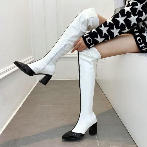 boots 2021 winter oversized thick heel pointed knee side zipper fashion women's boots-88-14, Black
boots 2021 winter oversized thick heel pointed knee side zipper fashion women's boots-88-14, Black