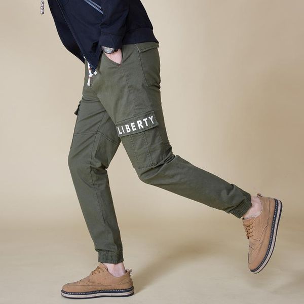 small leg casual pants men's multi pocket harlan loose wide legged motorcycle tooling wear resistant military, Black
small leg casual pants men's multi pocket harlan loose wide legged motorcycle tooling wear resistant military, Black