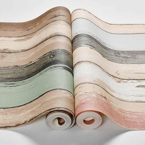 53cmx10m retro nostalgic color mottled plank wood grain wallpapers personality bar restaurant barber shop home vertical stripes
53cmx10m retro nostalgic color mottled plank wood grain wallpapers personality bar restaurant barber shop home vertical stripes