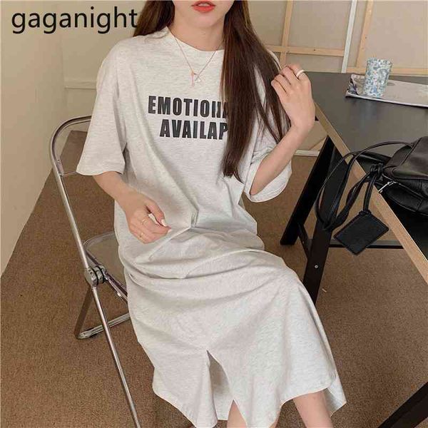 gaganight women casual loose cotton t shirt dress letter print summer split midi dress o-neck short sleeve beach sundress 210519, Black;gray
gaganight women casual loose cotton t shirt dress letter print summer split midi dress o-neck short sleeve beach sundress 210519, Black;gray