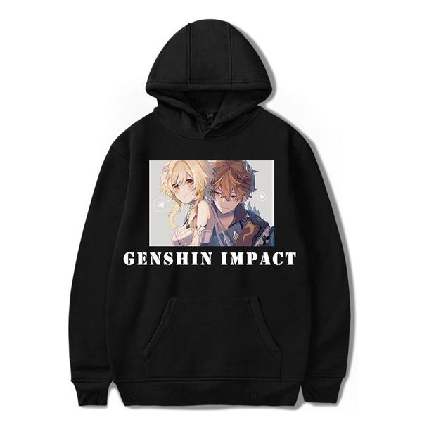 men's hoodies & sweatshirts fashion game genshin impact men harajuku cartoon graphic lumine\tourist cool manga casual streetwear, Black
men's hoodies & sweatshirts fashion game genshin impact men harajuku cartoon graphic lumine\tourist cool manga casual streetwear, Black