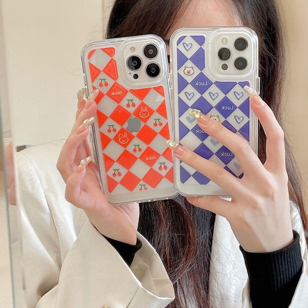 transparent space phone cases with acrylic material electroplating buttons diamond plaid cherry rabbit for iphone 13 13promax 12 11 pro prom
transparent space phone cases with acrylic material electroplating buttons diamond plaid cherry rabbit for iphone 13 13promax 12 11 pro prom