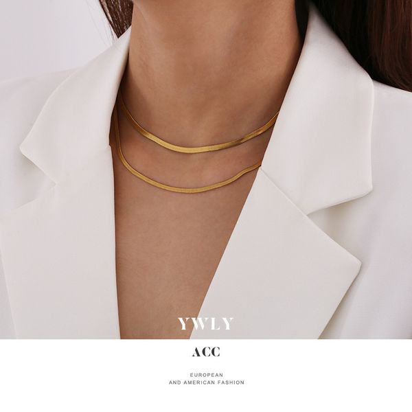 51930 snake bone multi-layer necklace creative personalized gold alloy clavicle chain, Silver
51930 snake bone multi-layer necklace creative personalized gold alloy clavicle chain, Silver