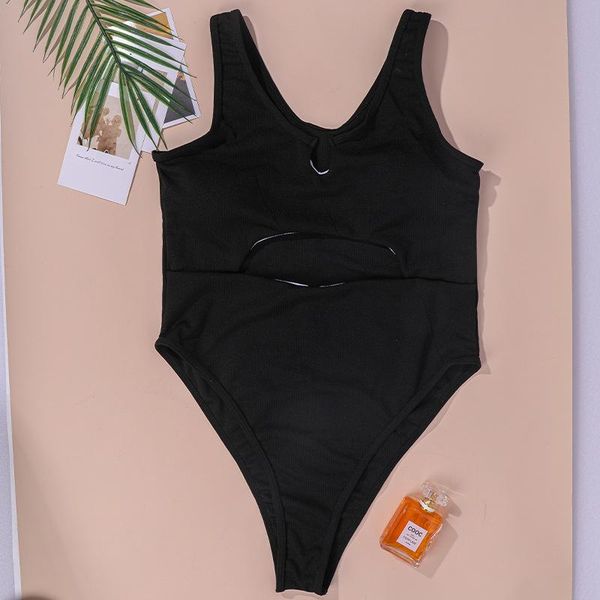 one-piece suits solid color hollow high elastic tight bikini swimsuit women summer all-in-one women's beachwear
one-piece suits solid color hollow high elastic tight bikini swimsuit women summer all-in-one women's beachwear