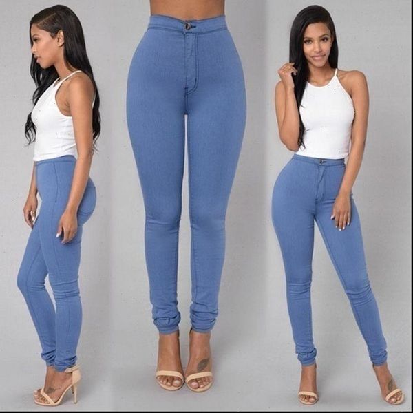 women jean solid wash skinny jeans woman high waist winter denim pants plus size push up trousers bodycon warm pencil, Blue
women jean solid wash skinny jeans woman high waist winter denim pants plus size push up trousers bodycon warm pencil, Blue