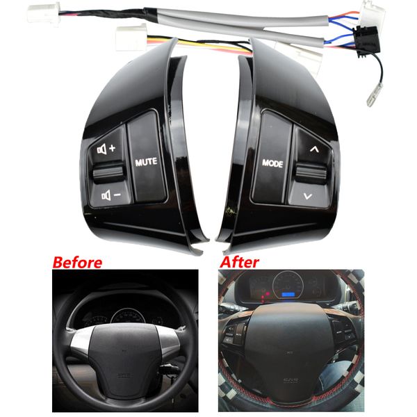 modified multi functional steering wheel switch button for hyundai elantra hd 2006
modified multi functional steering wheel switch button for hyundai elantra hd 2006