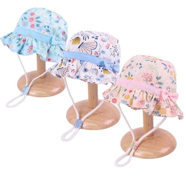 caps & hats summer baby girls flower printing bowknot basin hat kids sun children bonnet, Yellow
caps & hats summer baby girls flower printing bowknot basin hat kids sun children bonnet, Yellow