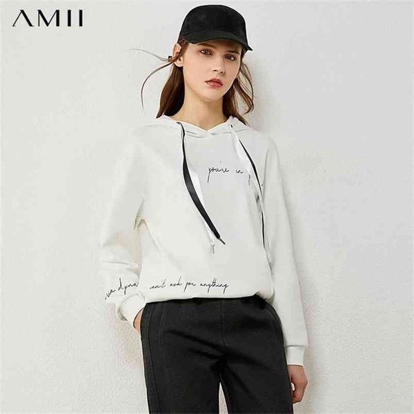 amii minimalism autumn winter sweatshirt women fashion hooded printed thick hoodie female pullover 1303 210809, Black
amii minimalism autumn winter sweatshirt women fashion hooded printed thick hoodie female pullover 1303 210809, Black