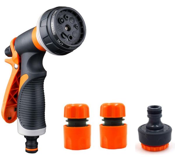 watering equipments 4pcs/set gun garden nozzle hose adjustable water lawn multifunction high pressure sprayer
watering equipments 4pcs/set gun garden nozzle hose adjustable water lawn multifunction high pressure sprayer