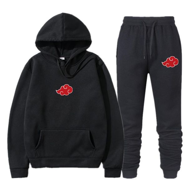 men's tracksuits naruto akatsuki cloud symbols print sportswear sets hoodies sweatshirt streetwear men 2 piece + sweatpants set, Gray
men's tracksuits naruto akatsuki cloud symbols print sportswear sets hoodies sweatshirt streetwear men 2 piece + sweatpants set, Gray