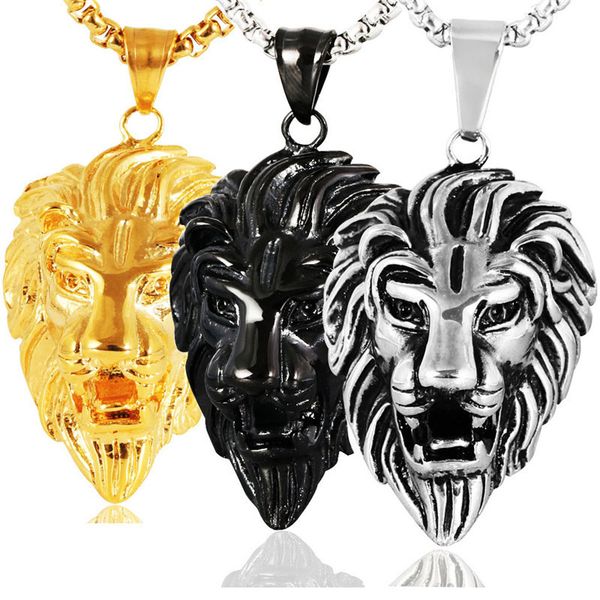 design jewelry jewelry titanium lion necklace stainless steel lion head casting pendant, Silver
design jewelry jewelry titanium lion necklace stainless steel lion head casting pendant, Silver