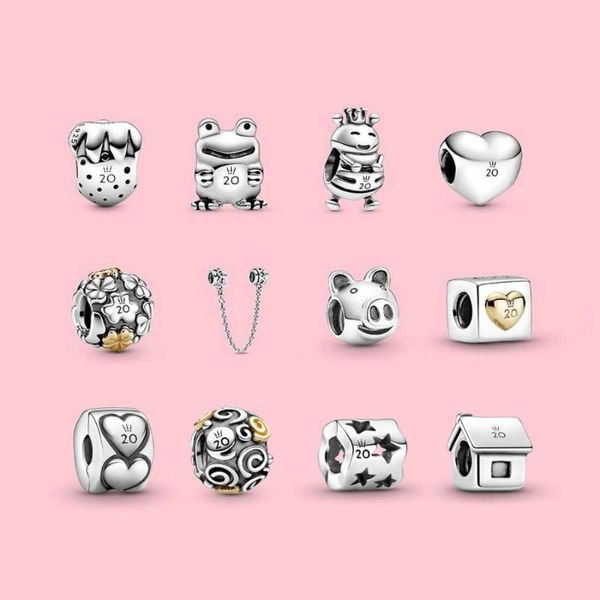 other 20th anniversary series charm 925 sterling silver strawberry starry cabin heart shaped bead fit diy women original bracelets
other 20th anniversary series charm 925 sterling silver strawberry starry cabin heart shaped bead fit diy women original bracelets