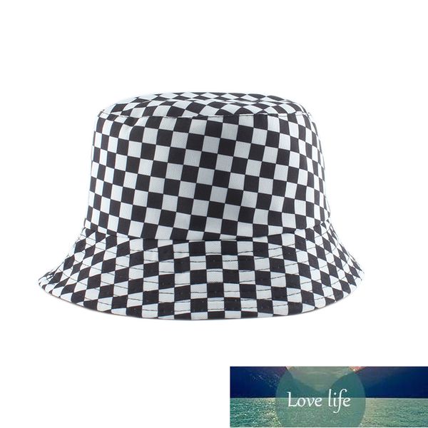 new brand black white plaid check bucket hats fishing caps women mens reversible fisherman hat factory price expert design quality latest st, Blue;gray
new brand black white plaid check bucket hats fishing caps women mens reversible fisherman hat factory price expert design quality latest st, Blue;gray