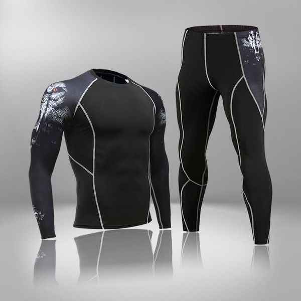 quick-drying compression men's sports training suit gym jogging running tight fitness workout clothes sets, Black;blue
quick-drying compression men's sports training suit gym jogging running tight fitness workout clothes sets, Black;blue