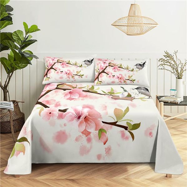 sheets & sets branch flower bedding sheet home digital printing polyester bed flat with case print
sheets & sets branch flower bedding sheet home digital printing polyester bed flat with case print
