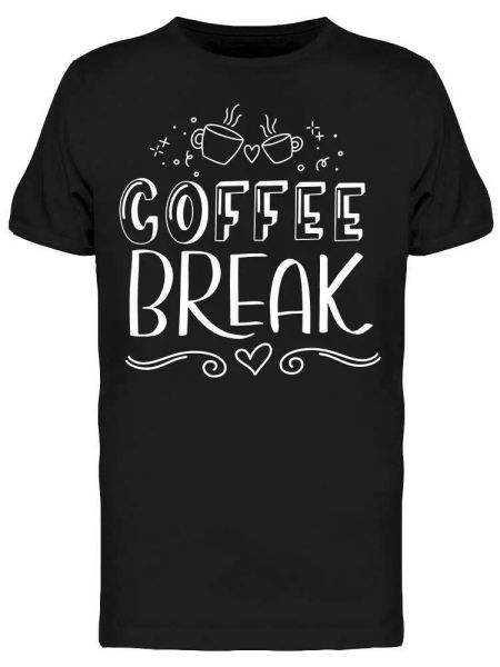 Coffee Break Doodle Tee Men's -Image by Shutterstock, White;black
Coffee Break Doodle Tee Men's -Image by Shutterstock, White;black