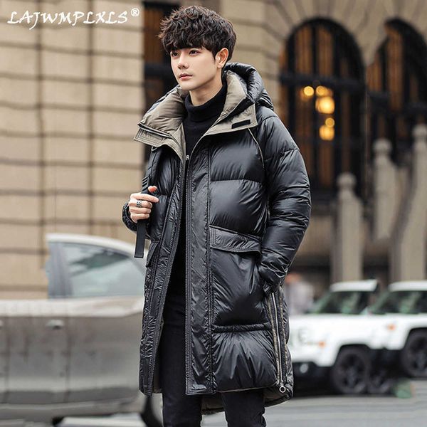 men's white duck down dress, waterproof and windproof, thick hoodie, up to - 30 degrees, 90%, 4xl, new series, Black
men's white duck down dress, waterproof and windproof, thick hoodie, up to - 30 degrees, 90%, 4xl, new series, Black