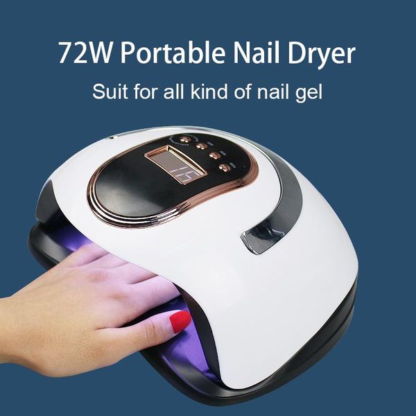 nail dryers 80w led lamp for manicure with smart auto sensor lcd display uv no heat gel varnish professional lampoos
nail dryers 80w led lamp for manicure with smart auto sensor lcd display uv no heat gel varnish professional lampoos