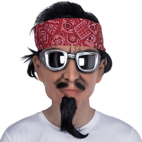 costume accessories samurai mask halloween fancy dress party costume headgear cosplay wearing sunglasses casual samurai prank props, Silver
costume accessories samurai mask halloween fancy dress party costume headgear cosplay wearing sunglasses casual samurai prank props, Silver